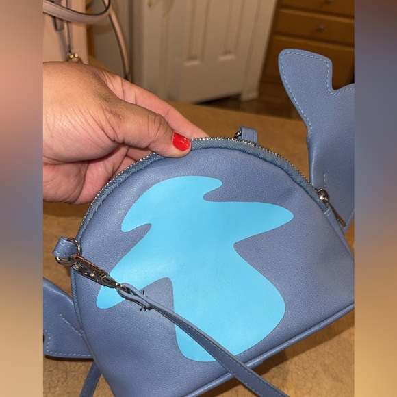 Disney Stitch Blue Crossbody Bag - Picture 3 of 5